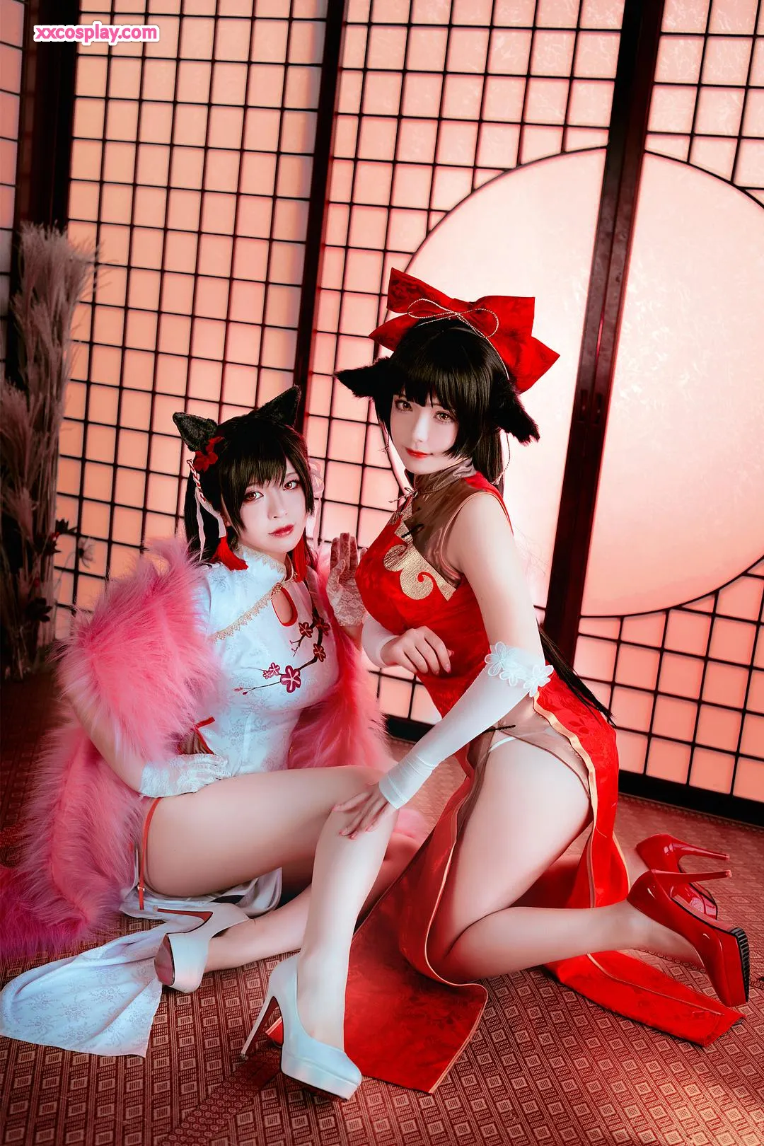 Banbanko: Seductive Cheongsam Catgirl